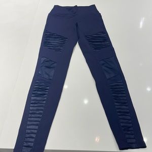 Alo High-Waist Moto Leggings